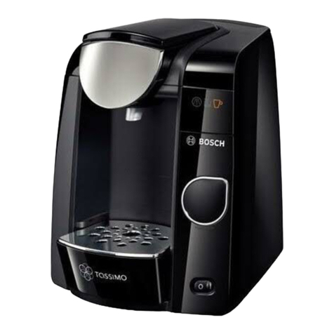 Bosch Tassimo JOY TAS4502N User manual