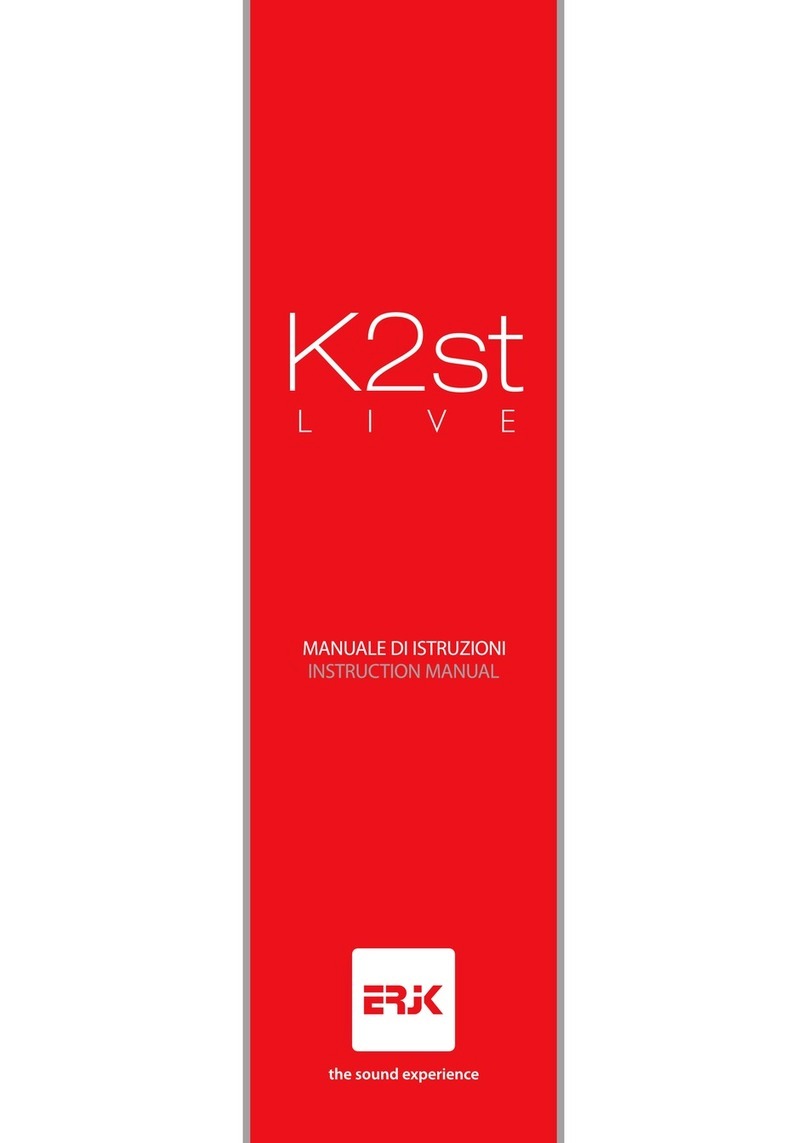 ERJK LIVE K2s User manual