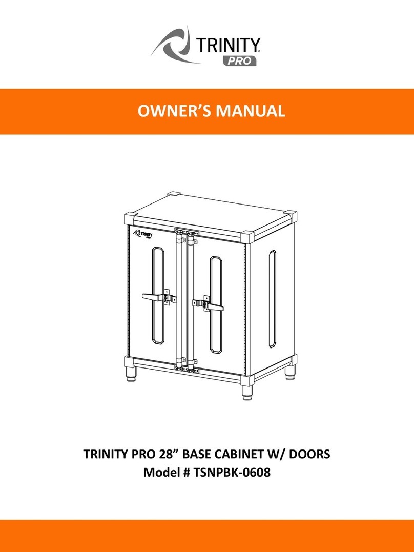 TRINITY Pro TSNPBK-0608 owner's manual