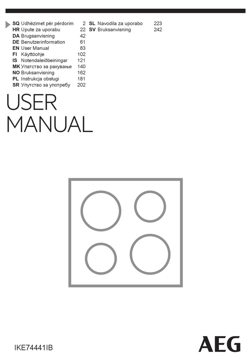 AEG IKE74441IB User manual