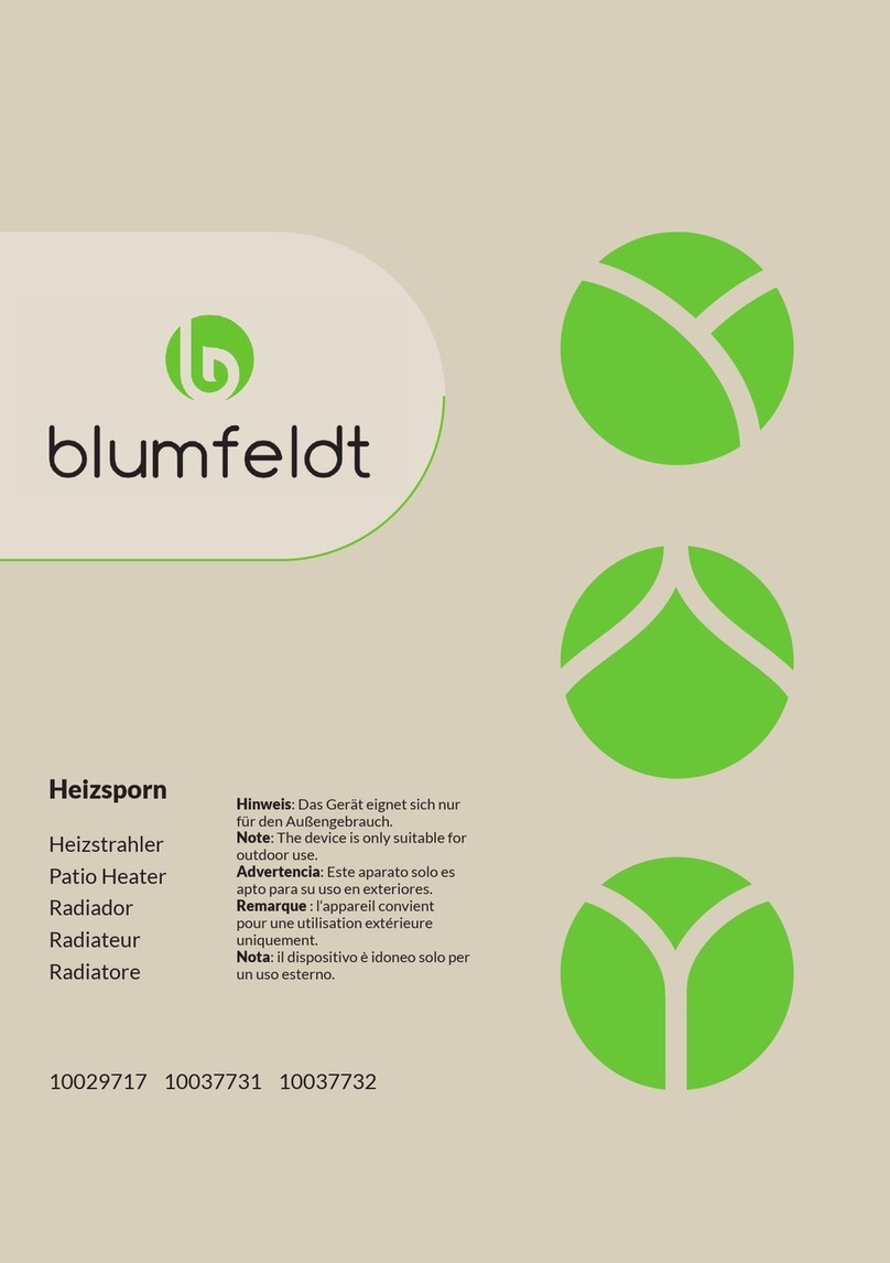 Blumfeldt 10029717 User manual
