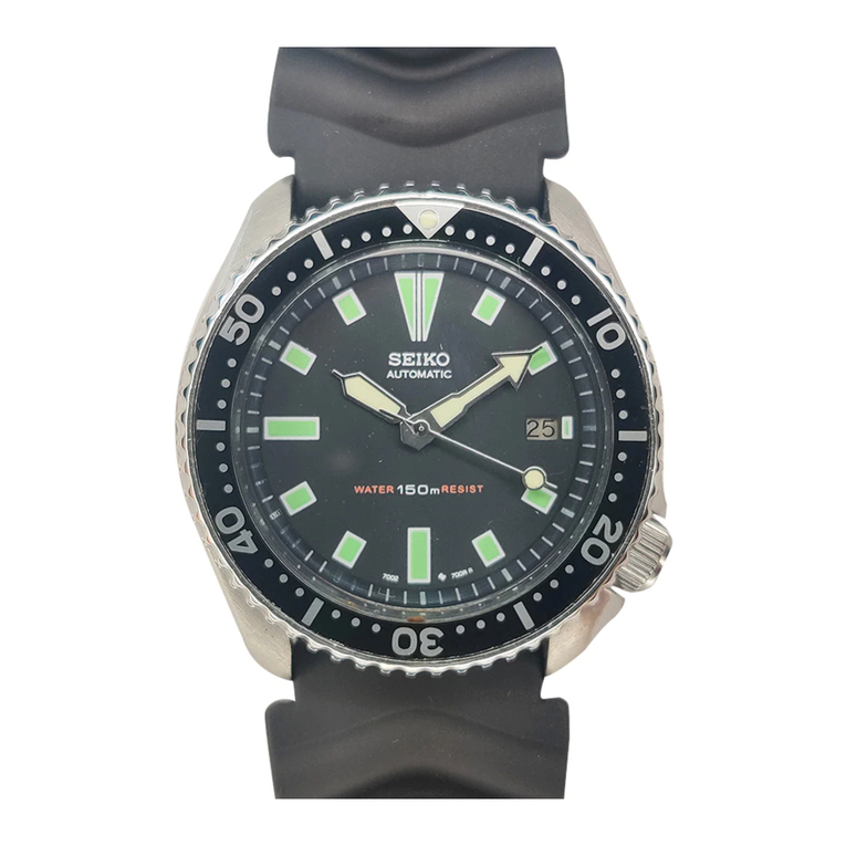 Seiko 7002 user manual