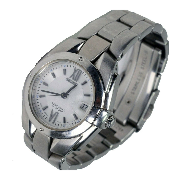 Seiko 4F32 User manual