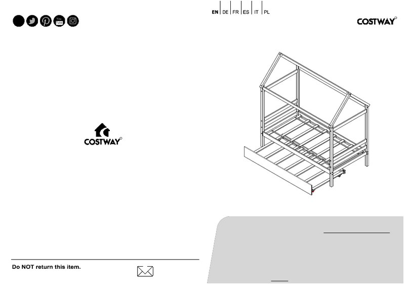 Costway HU10292 User manual Costway HU10292 User manual