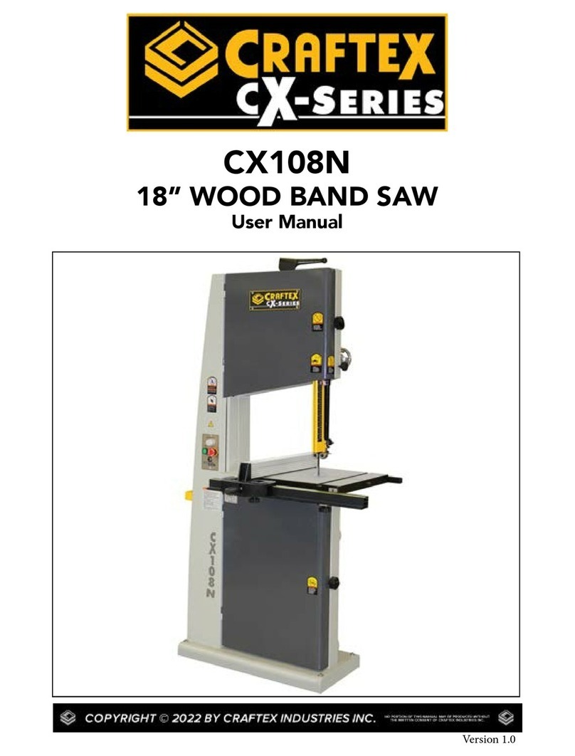 Craftex CX series User manual Craftex CX series User manual