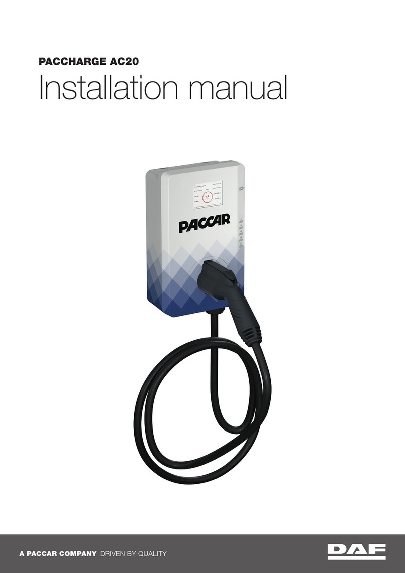 Paccar PACCHARGE AC20 installation manual
