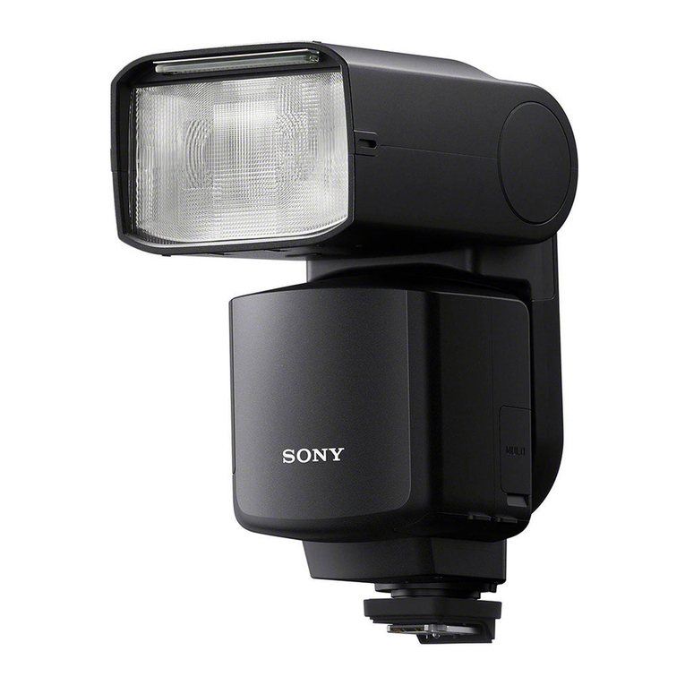Sony HVL-F60RM2 User manual Sony HVL-F60RM2 User manual