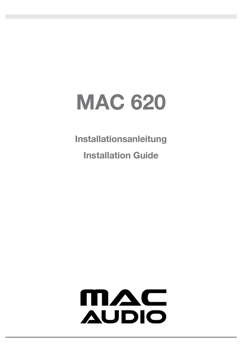 MAC Audio MAC 620 installation guide
