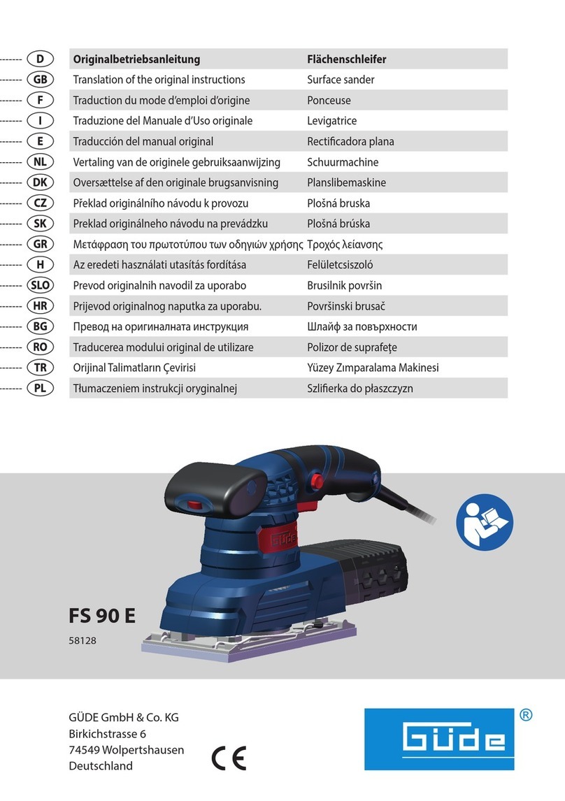 GÜDE FS 90 E User manual