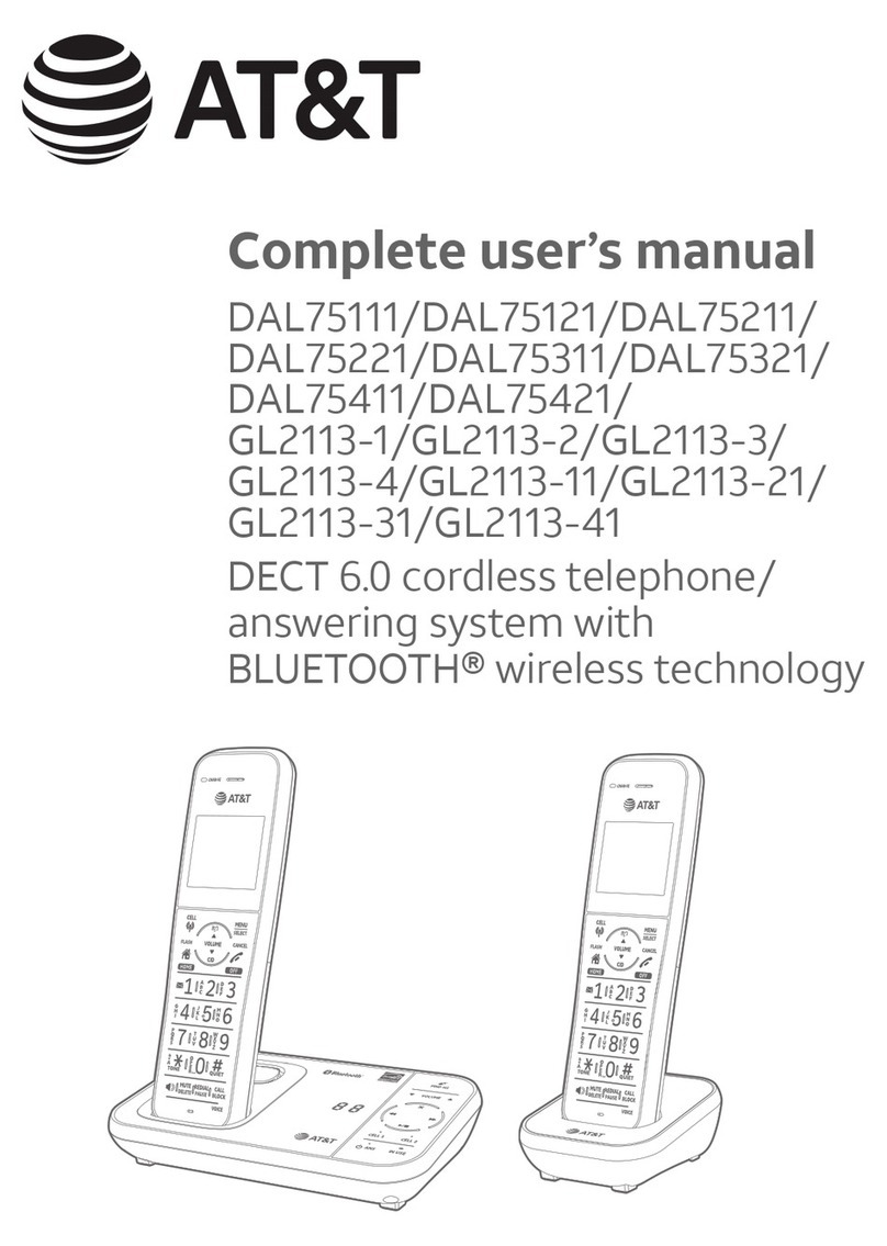 AT&T DAL75121 User manual