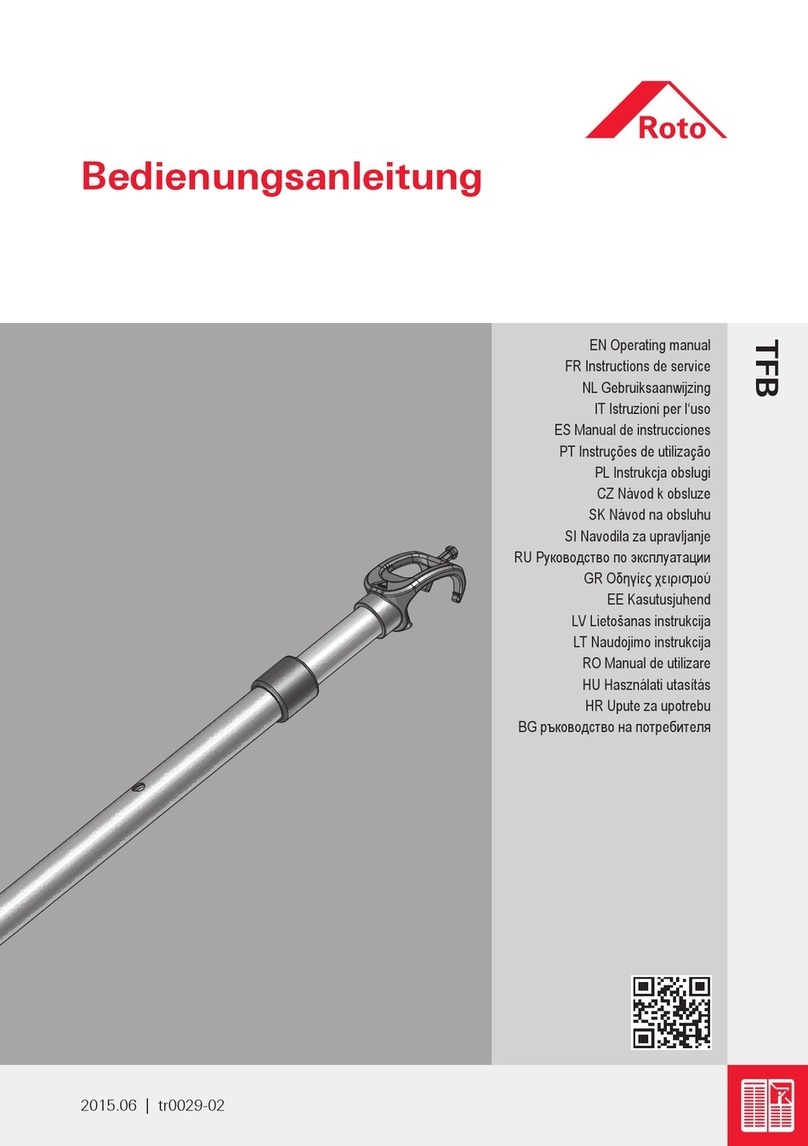 Roto TFB operating manual