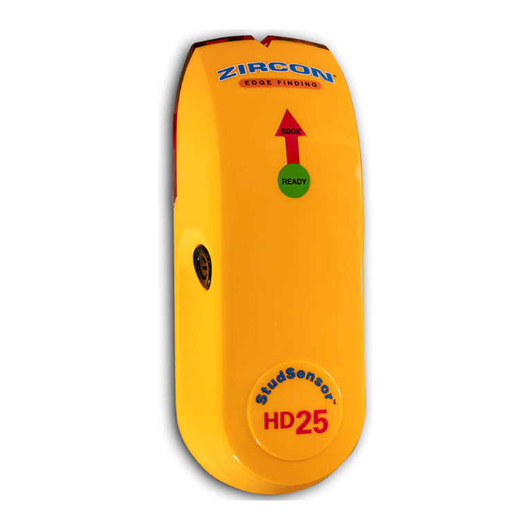 Zircon StudSensor HD25 User manual