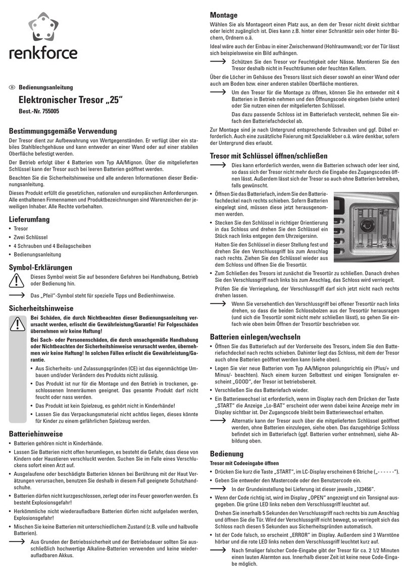 Renkforce 755005 operating instructions