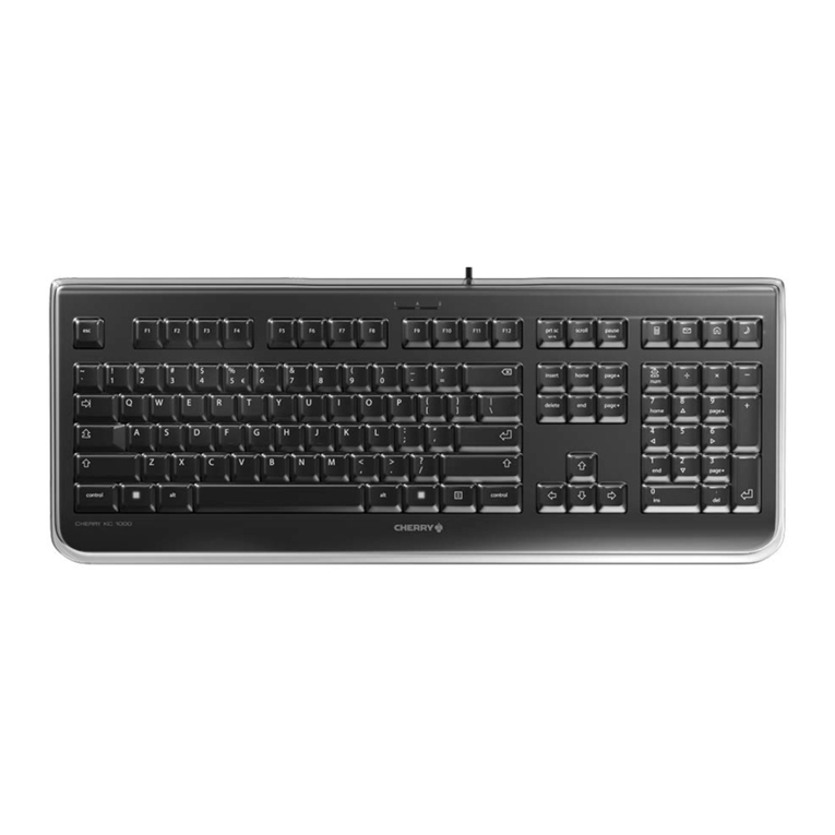Cherry KC 1068 user manual