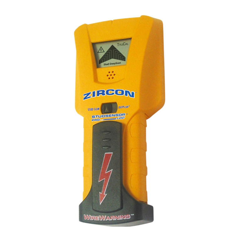 Zircon StudSensor Pro User manual