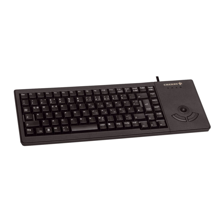 Cherry XS Series User manual Cherry XS Series User manual