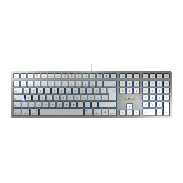 Cherry KC 6000C FOR MAC User manual