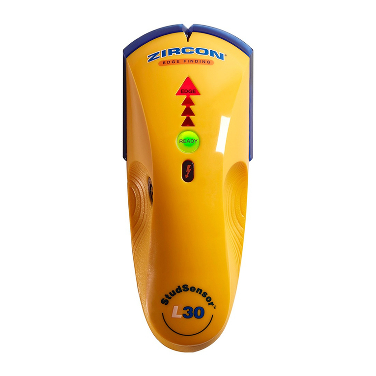 Zircon StudSensor L30 User manual