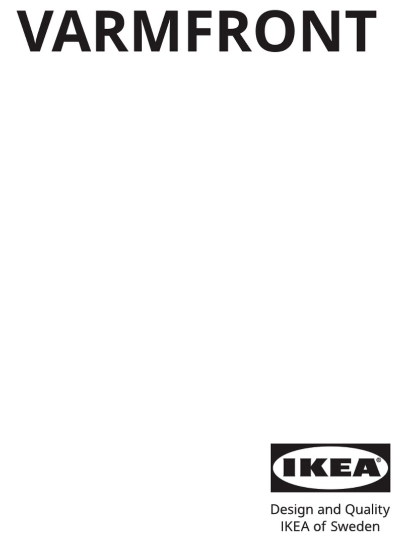 IKEA VARMFRONT manual