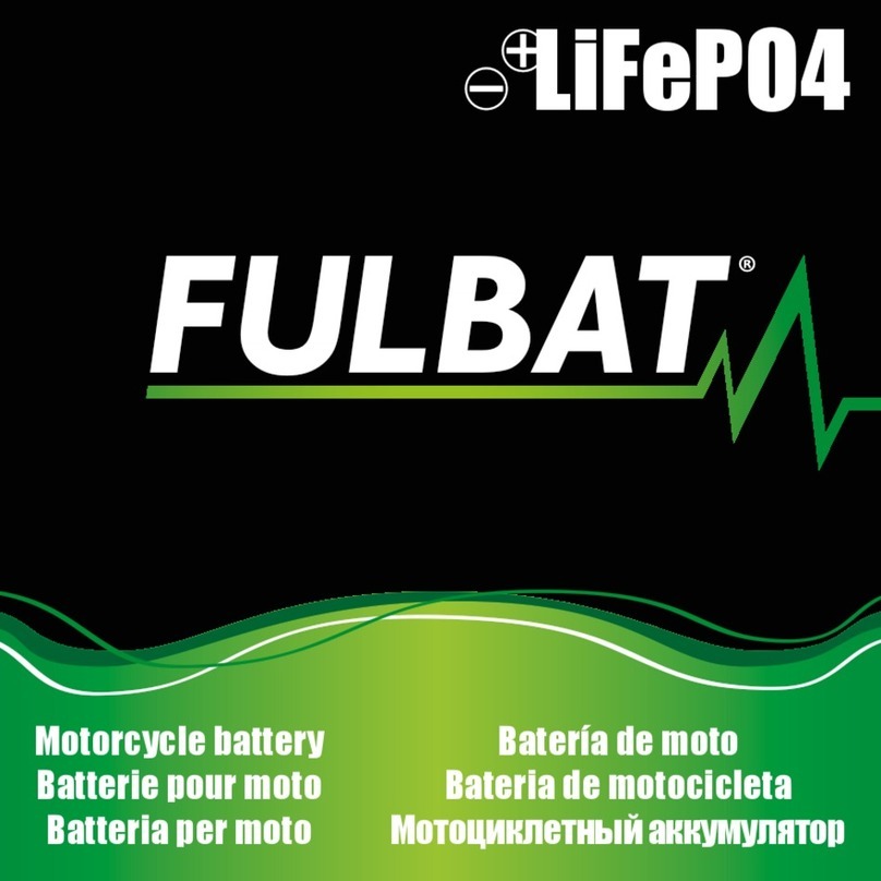 Fulbat FLTX7A/9/12/14 - FLTZ10S/12S/14S instruction manual