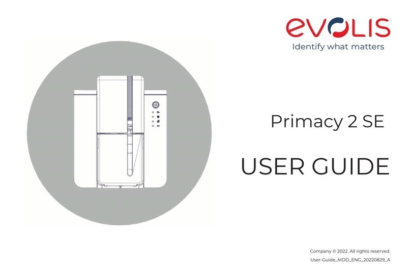 Evolis Primacy 2 SE User manual