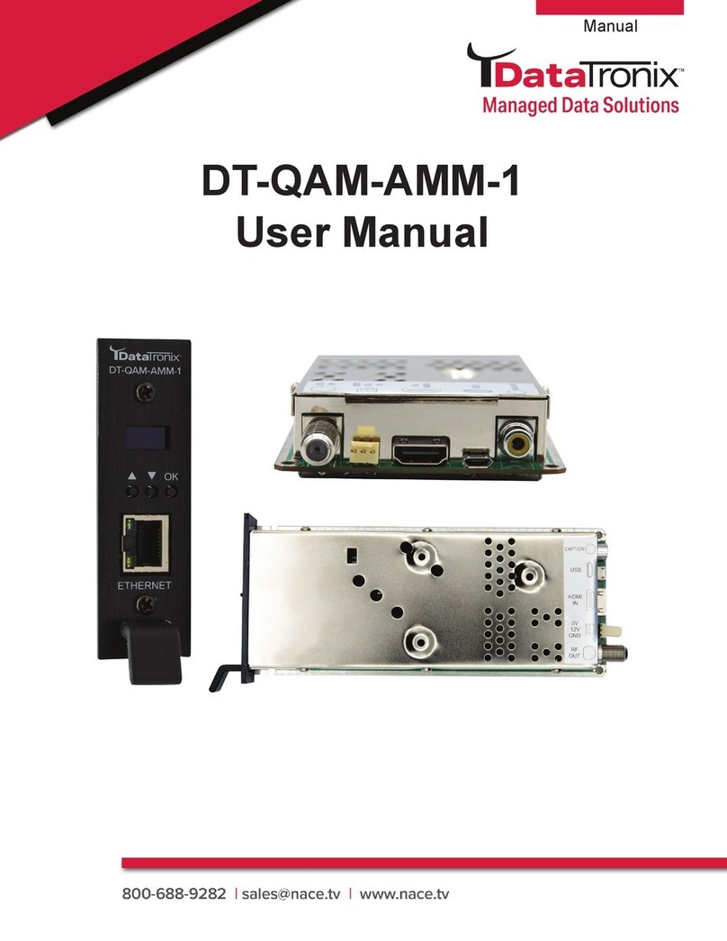 Data-Tronix DT-QAM-AMM-1 user manual