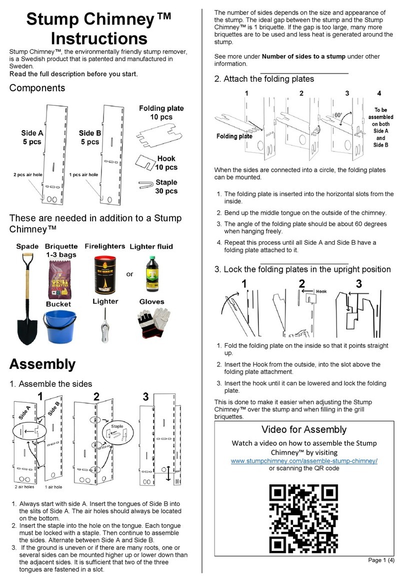 Stump Chimney Stump remove instructions