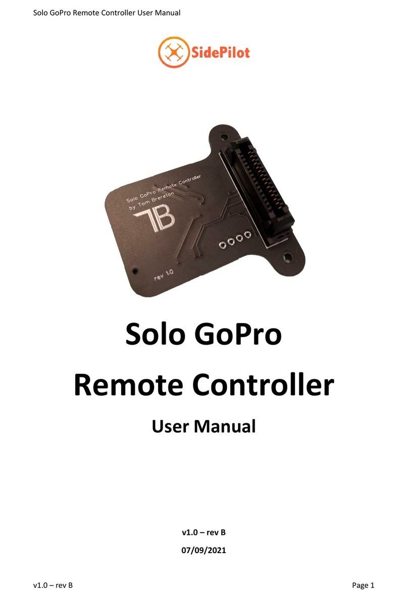 SidePilot Solo GoPro user manual