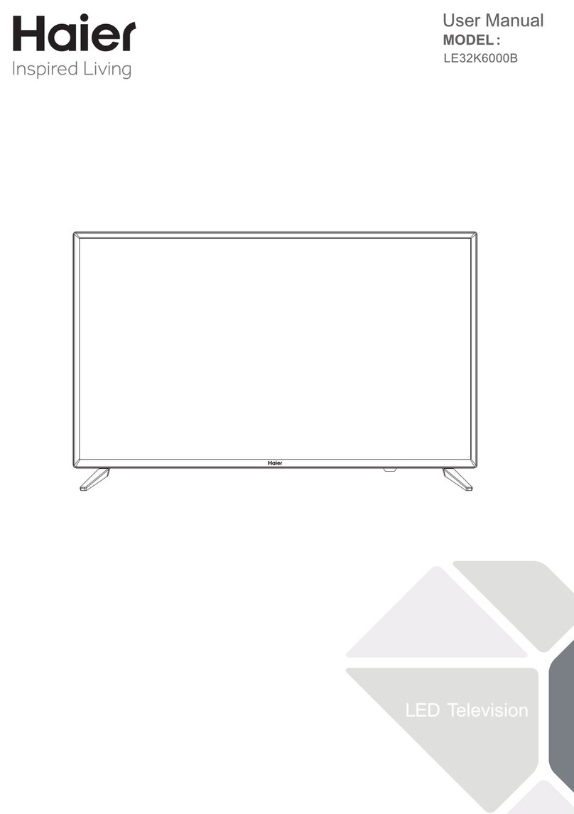 Haier LE32K6000B user manual