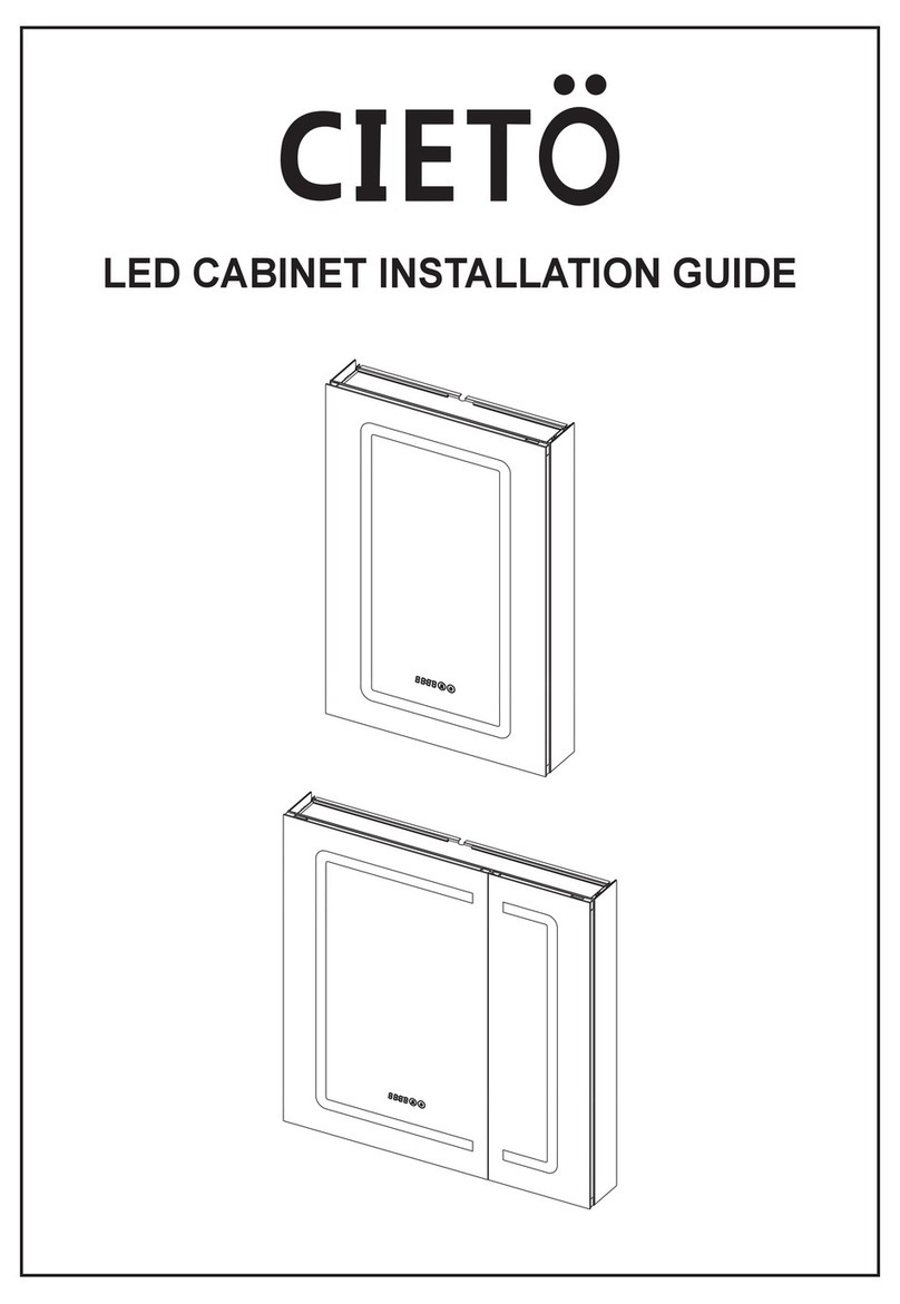 CIETO RRL-MC2030SL installation guide