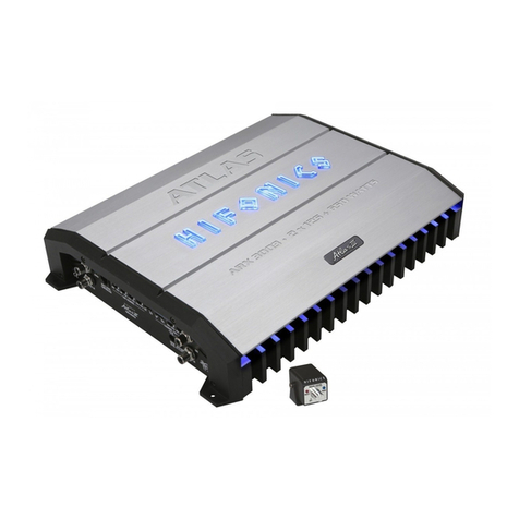 Hifonics ARX3003 User manual