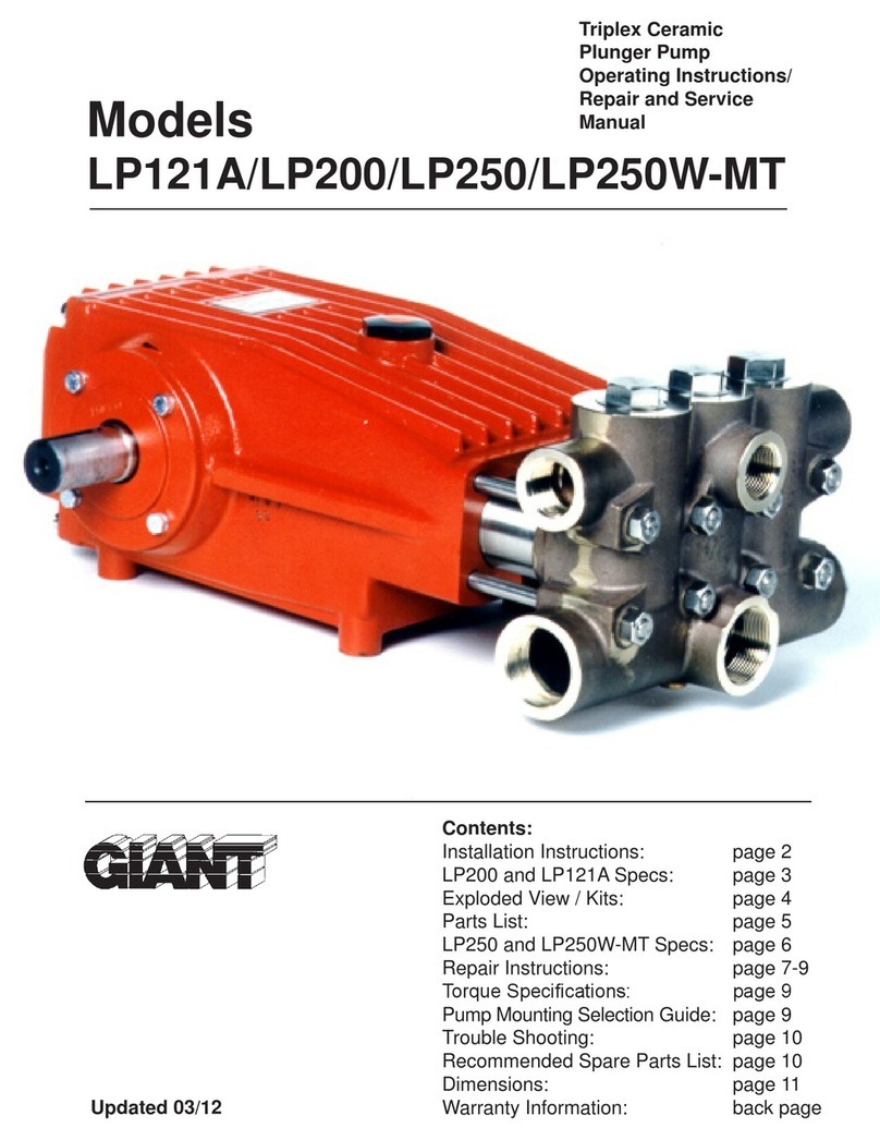 Giant LP121A operating instructions