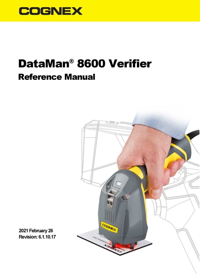 Cognex DataMan 8600 Verifier Series User manual