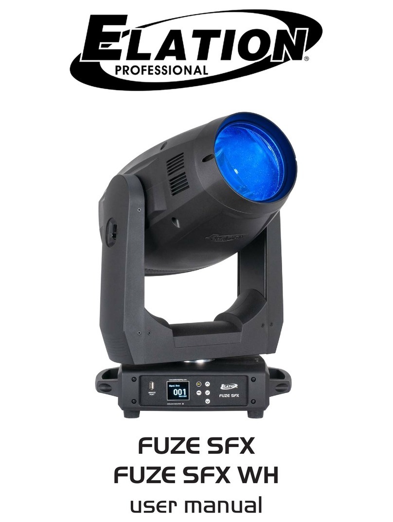 Elation FUZE SFX WH User manual