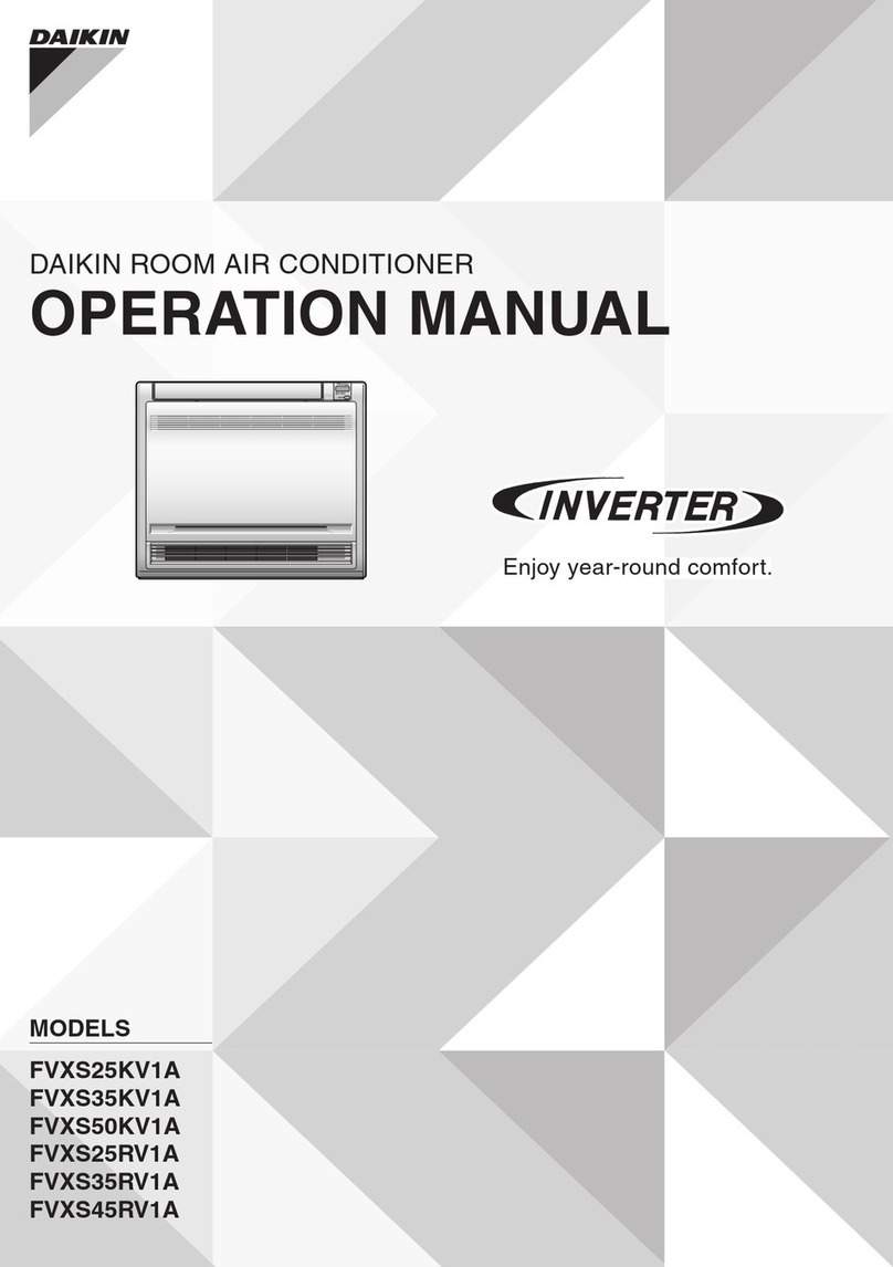 Daikin FVXS35KV1A User manual