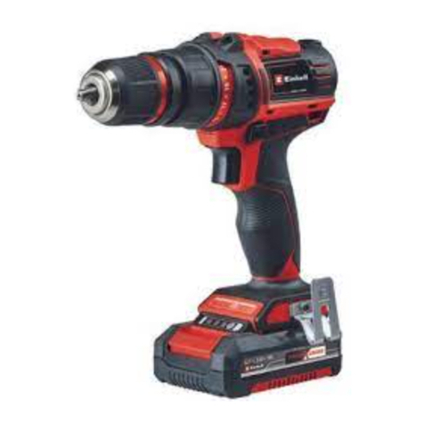 EINHELL TE-CD 18/45 3X-Li User manual
