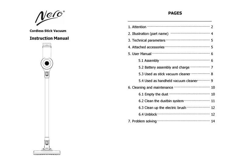 Nero SL598 instruction manual