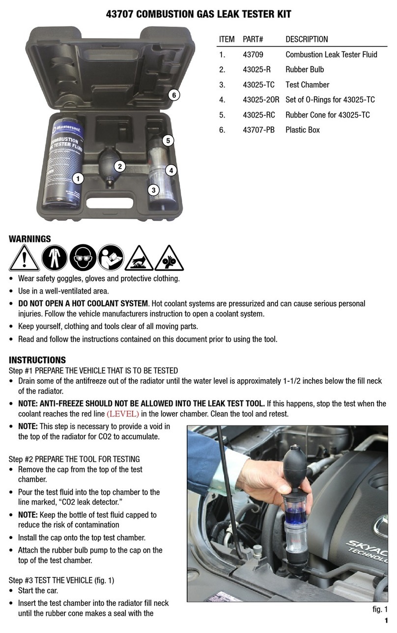 Master cool 43707 User manual