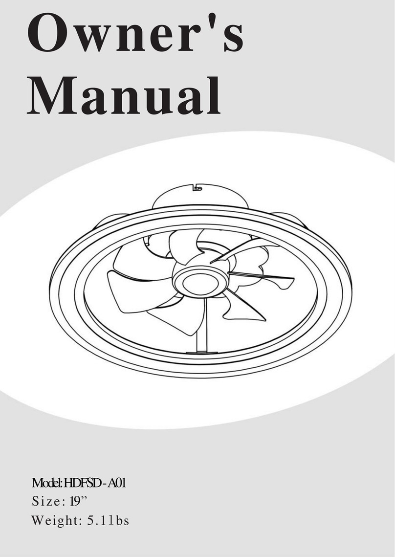 Humhold HDFSD -A01 owner's manual