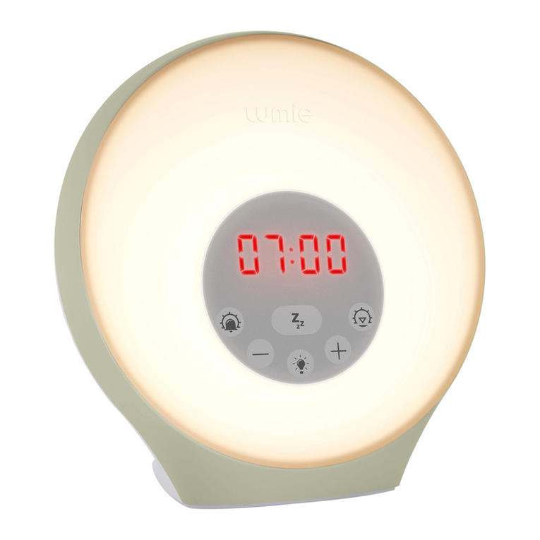 Lumie Sunrise Alarm User manual