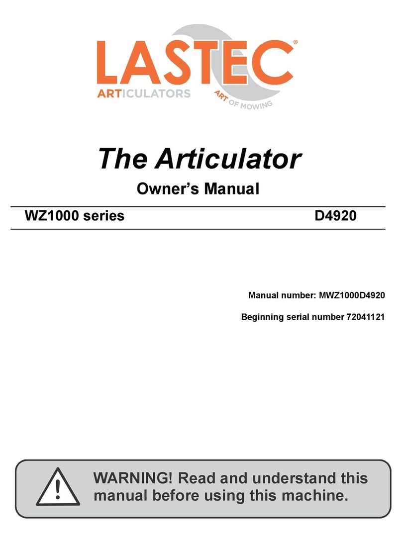 Lastec WZ1000 Series owner's manual