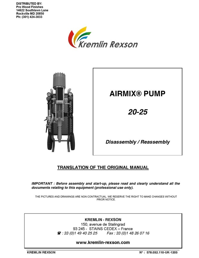 Kremlin-Rexson AIRMIX 20 Disassembly