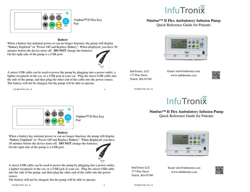 InfuTronix Nimbus II User manual