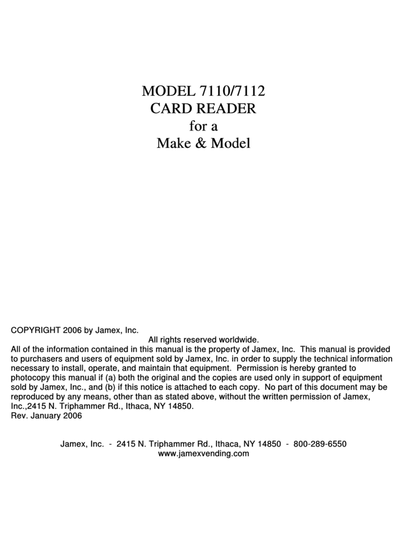 Jamex 7110 manual