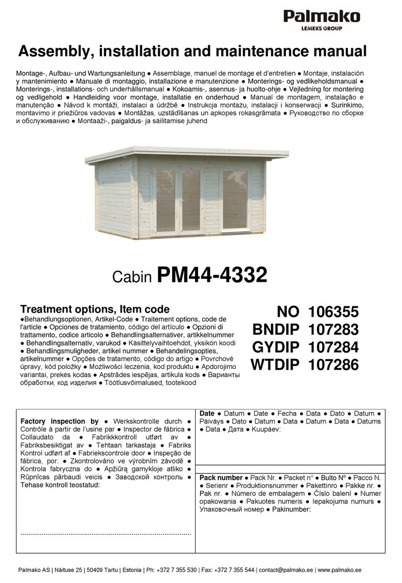 Lemeks 106355 Assembly, installation and maintenance manual