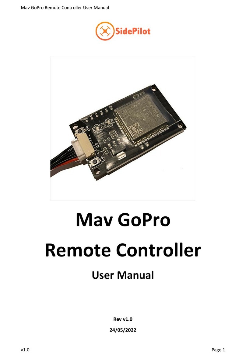 SidePilot Mav GoPro user manual