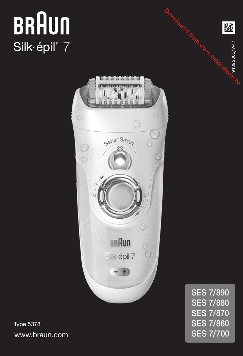 Braun SES 7/890 User manual