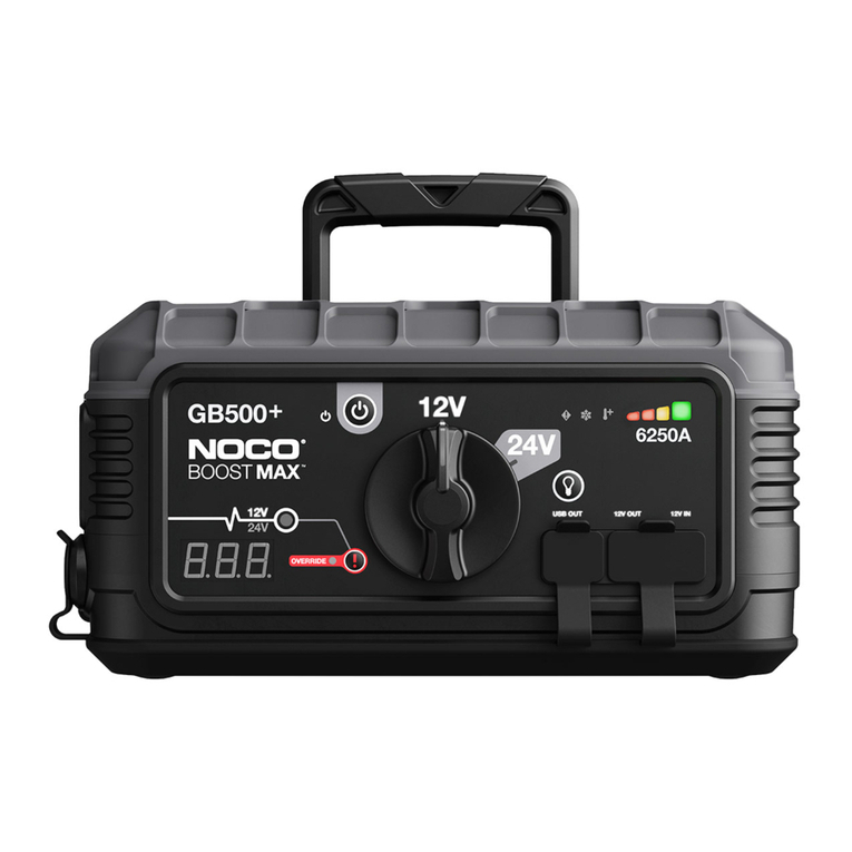 NOCO Genius Boost Max GB500+ User manual