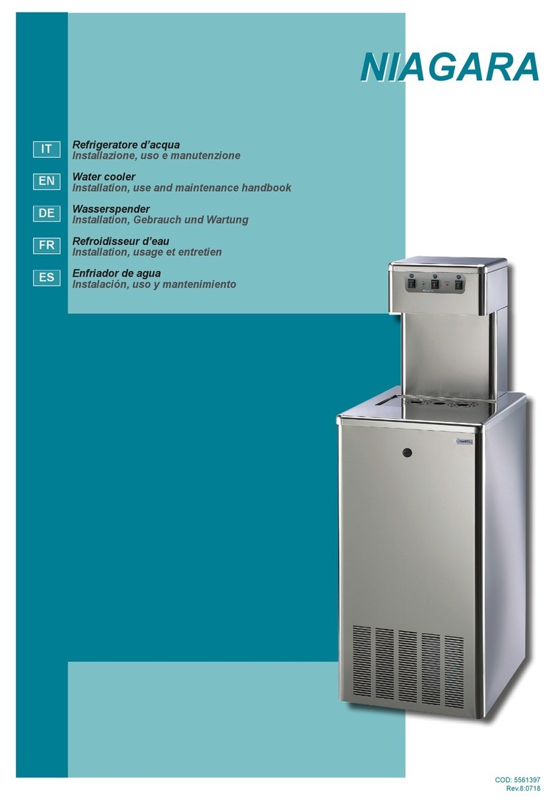 Cosmetal NIAGARA Installation, use and maintenance handbook
