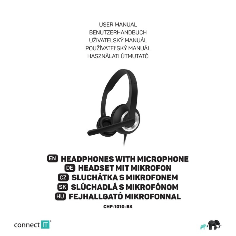 Connect IT CHP-1010-BK User manual